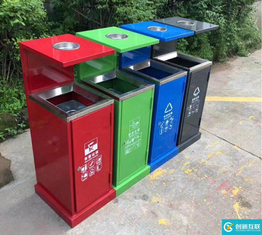 重慶垃圾分類垃圾桶，垃圾箱生產(chǎn)廠家(圖4)