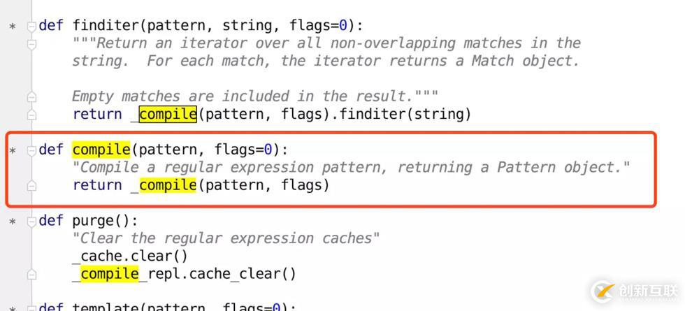 Python中為什么不要再用re.compile