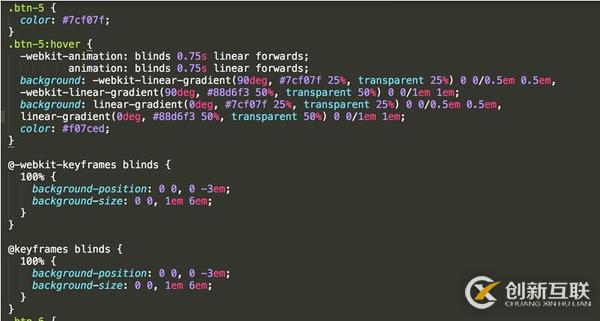HTML5如何給按鈕背景設(shè)計(jì)不同的動(dòng)畫(huà)