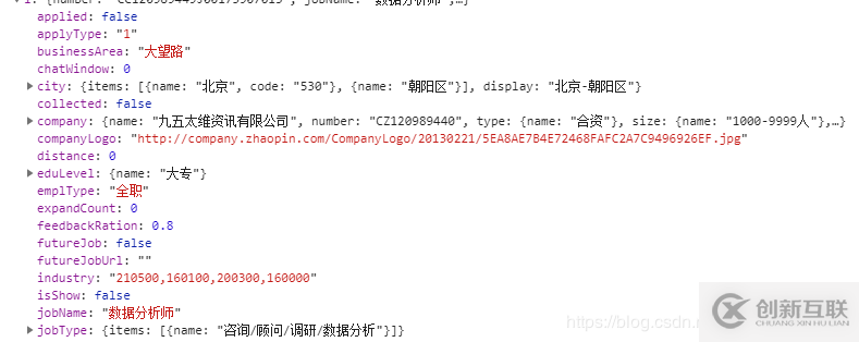 Python爬取智聯(lián)招聘數(shù)據(jù)分析師崗位相關(guān)信息的方法