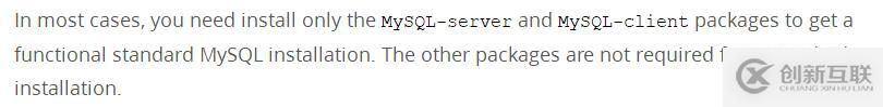 MySQL 5.6.38在RedHat 6.5上通過(guò)RPM包安裝