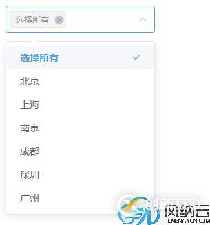 Element ui如何在下拉多選時新增一個選擇所有的選項