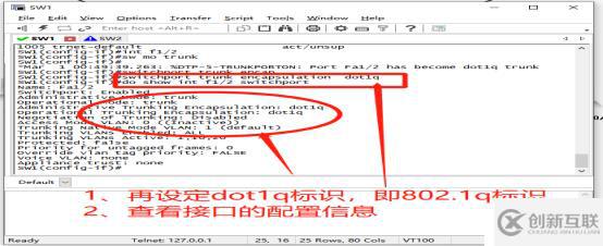 通過Trunk鏈路實(shí)現(xiàn)跨VLAN的通信