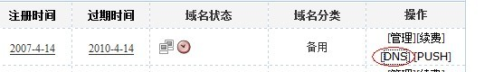 易名中國(guó)注冊(cè)的域名怎么修改DNS地址？-1